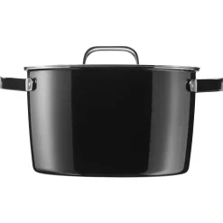 WMF Fusiontec Aromatic Kochtopf, 24 cm, Black| Kochtöpfe|Induktionstöpfe