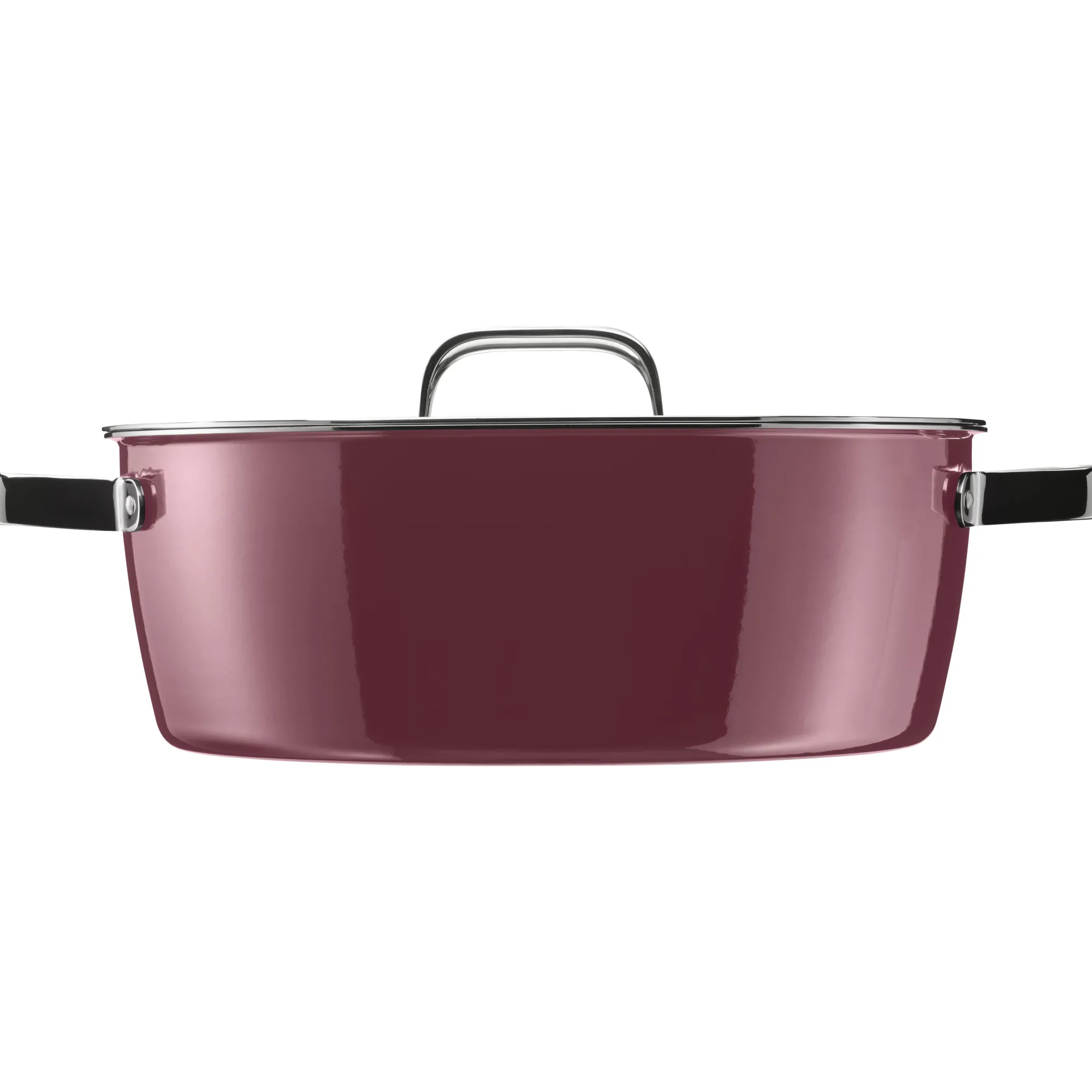 WMF Fusiontec Aromatic Schmortopf, 28 cm, Rose Quartz| Bräter & Schmortöpfe