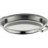 WMF Fusiontec Edelstahl-Deckel für Multi-Bräter, 38 x 28 cm| Bräter & Schmortöpfe