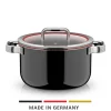 WMF Fusiontec Function Pro, Kochtopf mit Deckel, 24 cm, Black| Kochtöpfe