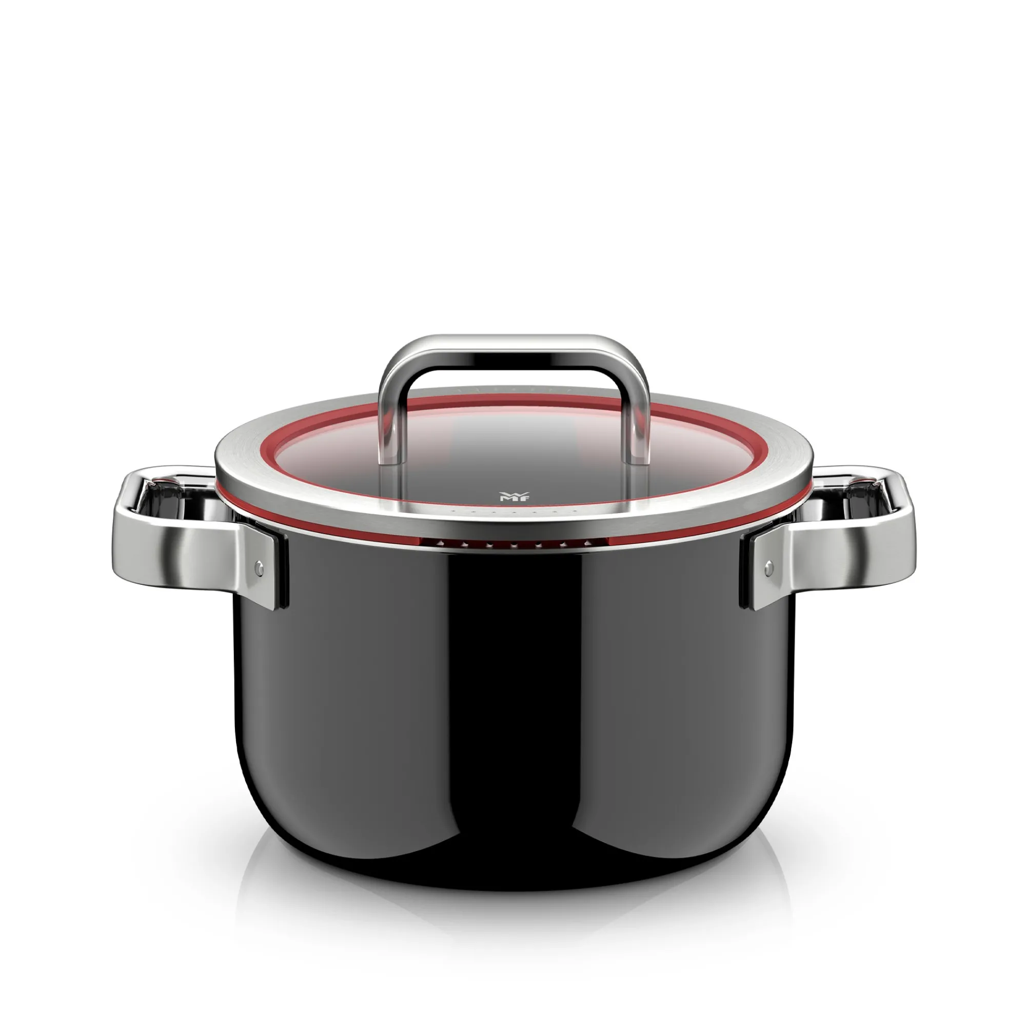 WMF Fusiontec Function Pro, Topf-Set, 4-teilig, Black| Kochtöpfe