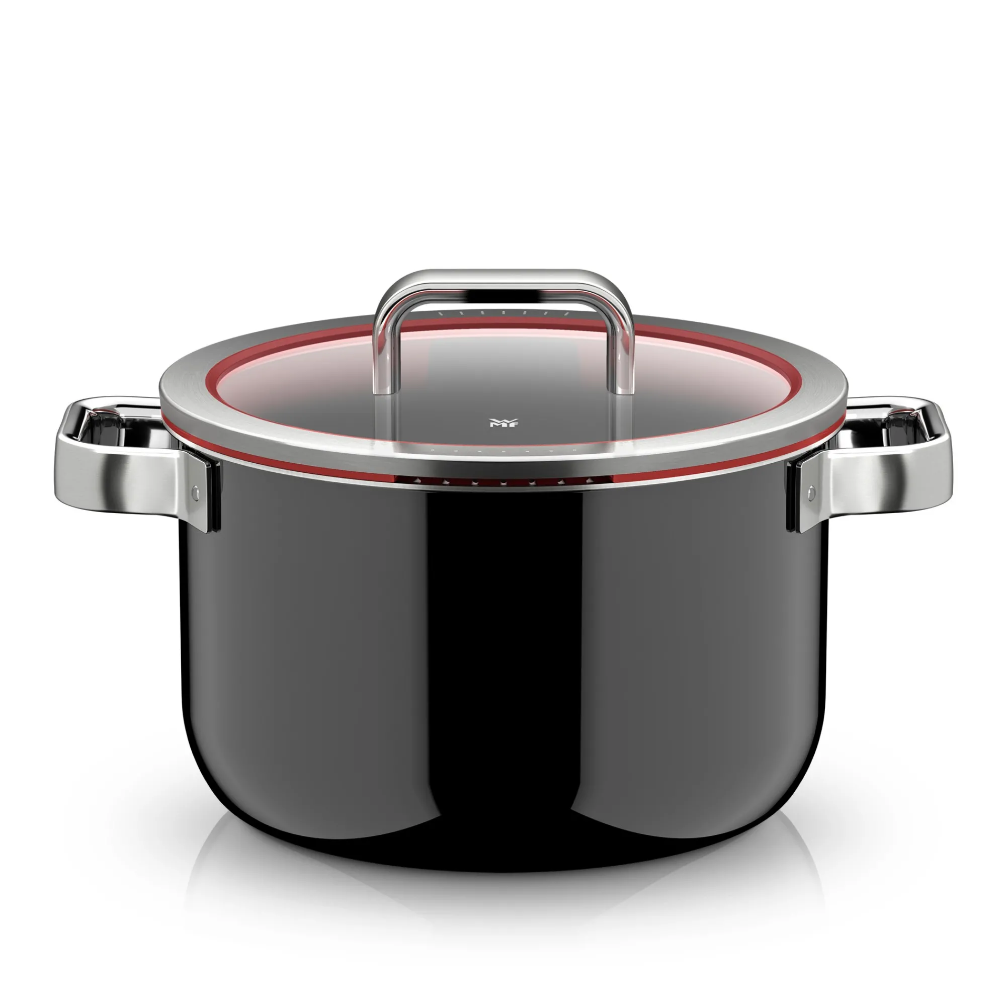 WMF Fusiontec Function Pro, Topf-Set, 4-teilig, Black| Kochtöpfe
