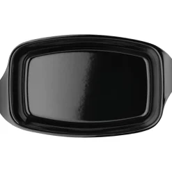 WMF Fusiontec Mineral Bräter mit Glasdeckel, rechteckig, 32 x 21 cm, Rose Quartz| Bräter & Schmortöpfe
