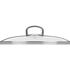 WMF Fusiontec Mineral Bräter mit Glasdeckel, oval, 36 cm, Rose Quartz| Bräter & Schmortöpfe