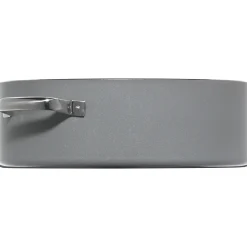 WMF Fusiontec Mineral Bräter mit Glasdeckel, oval, 36 cm, Platinum| Bräter & Schmortöpfe