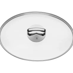WMF Fusiontec Mineral Bräter mit Glasdeckel, oval, 36 cm, Platinum| Bräter & Schmortöpfe