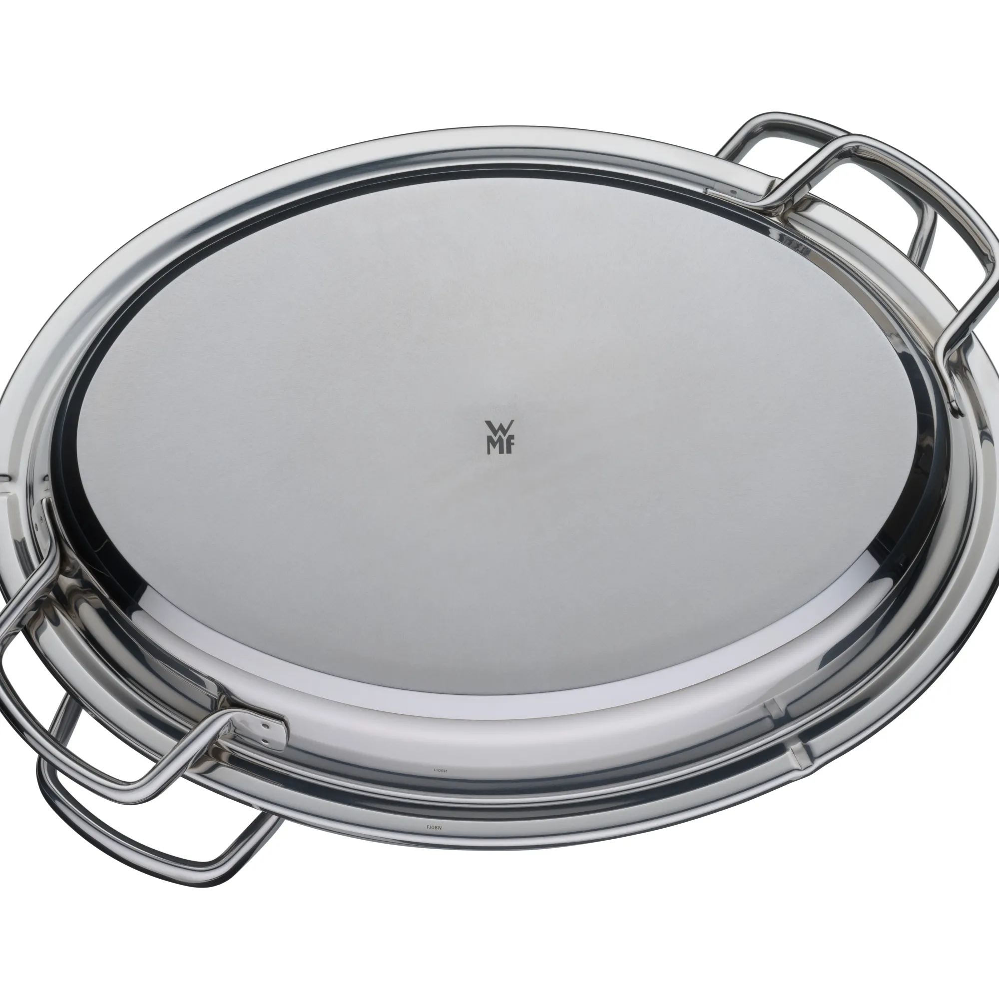 WMF Fusiontec Mineral Multi-Bräter mit Edelstahldeckel, 38 cm, Platinum| Bräter & Schmortöpfe