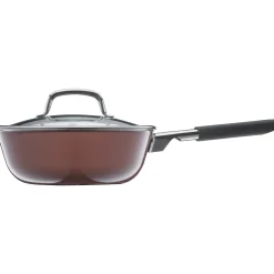 WMF Fusiontec Mineral Multi-Topf mit Glasdeckel, 22 cm, Rose Quartz| Kochtöpfe|Induktionstöpfe