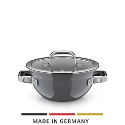 WMF Fusiontec Mineral Pro, Kochschüssel mit Deckel, 20 cm, Platinum| Kochtöpfe|Induktionstöpfe