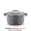 WMF Fusiontec Mineral Pro, Kochtopf mit Deckel, 20 cm, Platinum| Kochtöpfe|Induktionstöpfe