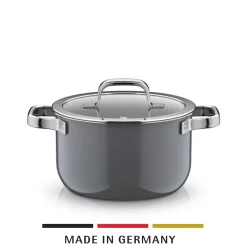 WMF Fusiontec Mineral Pro, Kochtopf mit Deckel, 20 cm, Platinum| Kochtöpfe|Induktionstöpfe