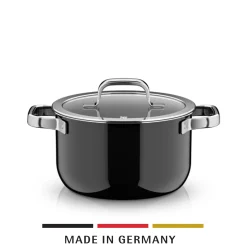 WMF Fusiontec Mineral Pro, Kochtopf mit Deckel, 20 cm, Black| Kochtöpfe