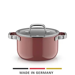 WMF Fusiontec Mineral Pro, Kochtopf mit Deckel, 20 cm, Rose Quartz| Kochtöpfe|Induktionstöpfe