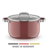 WMF Fusiontec Mineral Pro, Kochtopf mit Deckel, 24 cm, Rose Quartz| Kochtöpfe|Induktionstöpfe