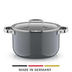WMF Fusiontec Mineral Pro, Kochtopf mit Deckel, 24 cm, Platinum| Kochtöpfe|Induktionstöpfe