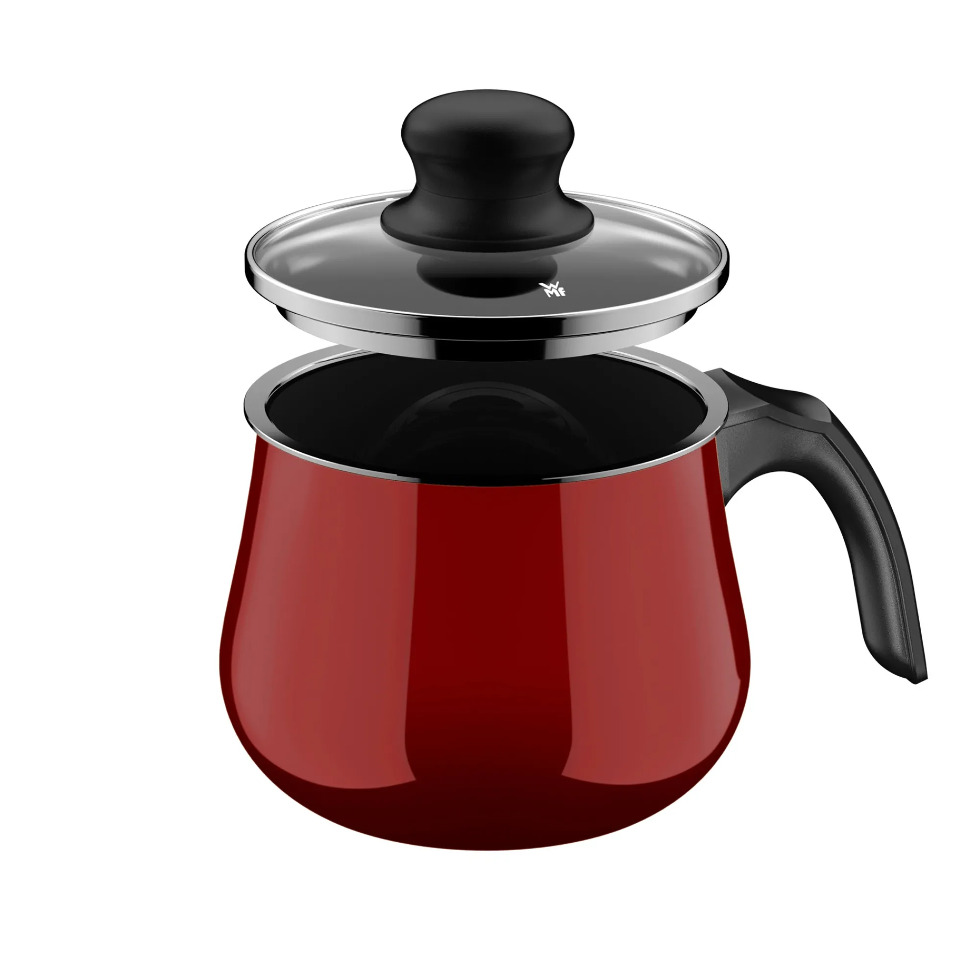 WMF Fusiontec Mineral Pro, Mini-Topf mit Deckel, 12 cm, Passion Red| Induktionstöpfe