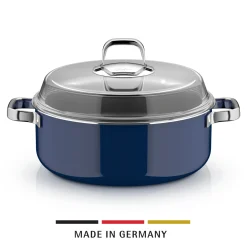 WMF Fusiontec Mineral Pro, Schmortopf mit Deckel, 28 cm, Tim Raue Edition| Bräter & Schmortöpfe
