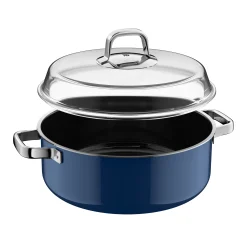 WMF Fusiontec Mineral Pro, Schmortopf mit Deckel, 28 cm, Tim Raue Edition| Bräter & Schmortöpfe