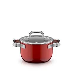 WMF Fusiontec Mineral Pro, Topf-Set, 4-teilig, Passion Red| Topfsets