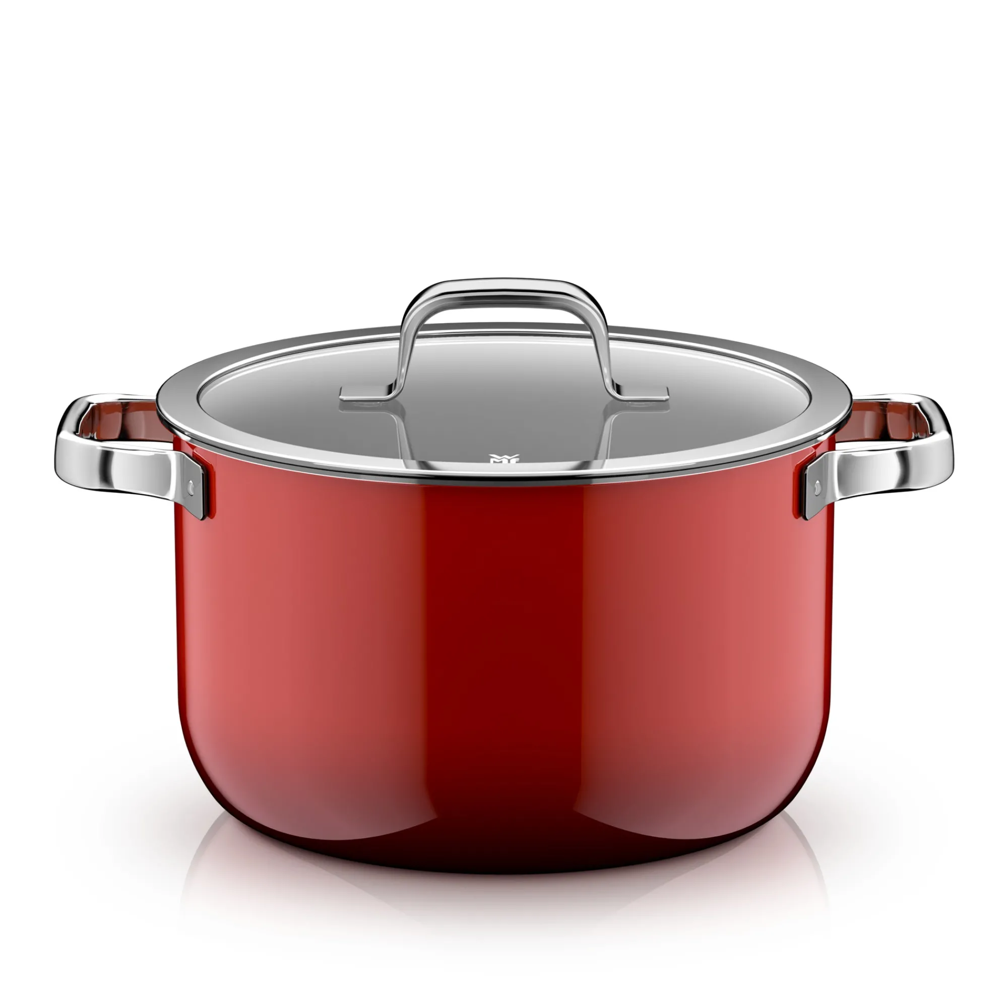 WMF Fusiontec Mineral Pro, Topf-Set, 4-teilig, Passion Red| Topfsets