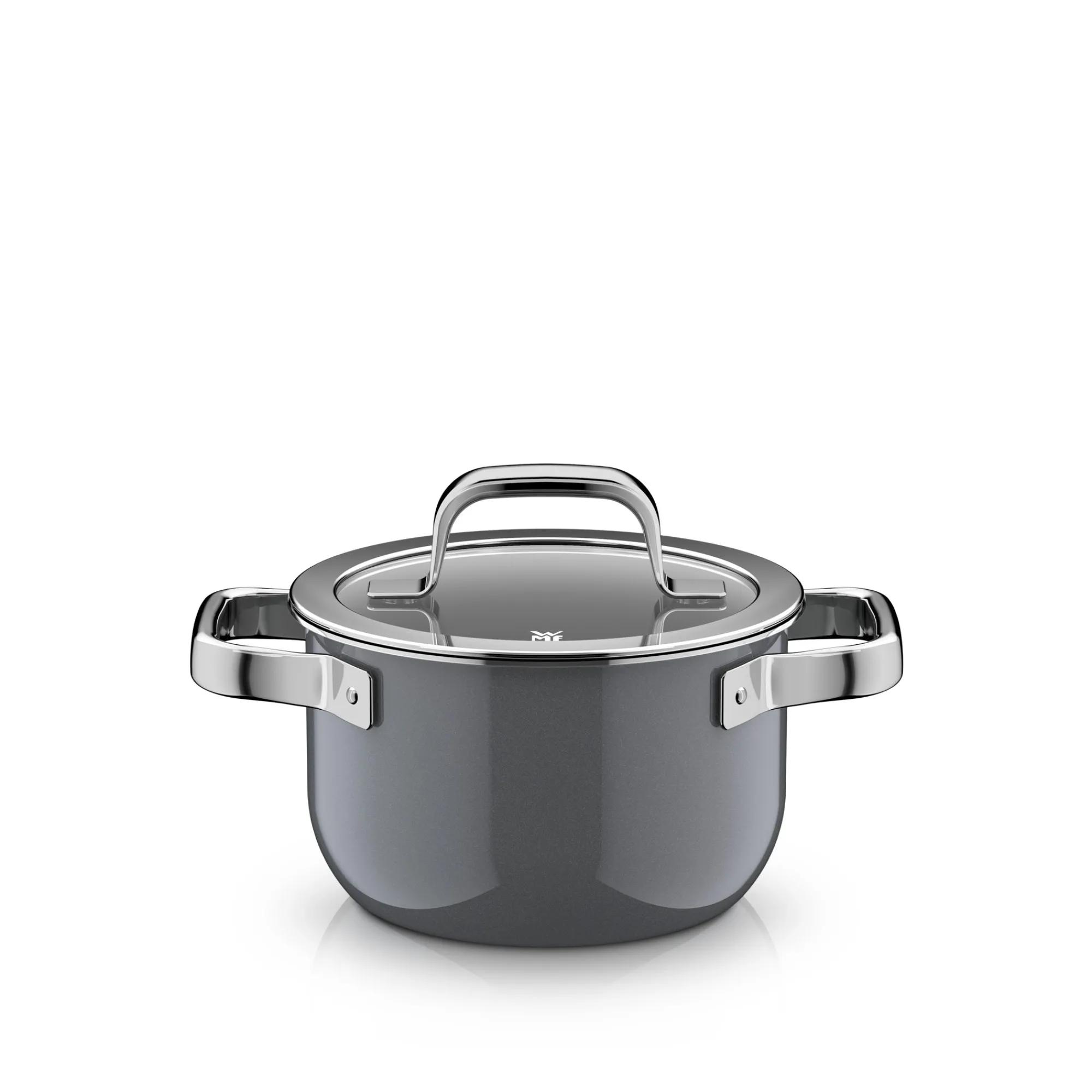 WMF Fusiontec Mineral Pro, Topf-Set, 4-teilig, Platinum| Topfsets