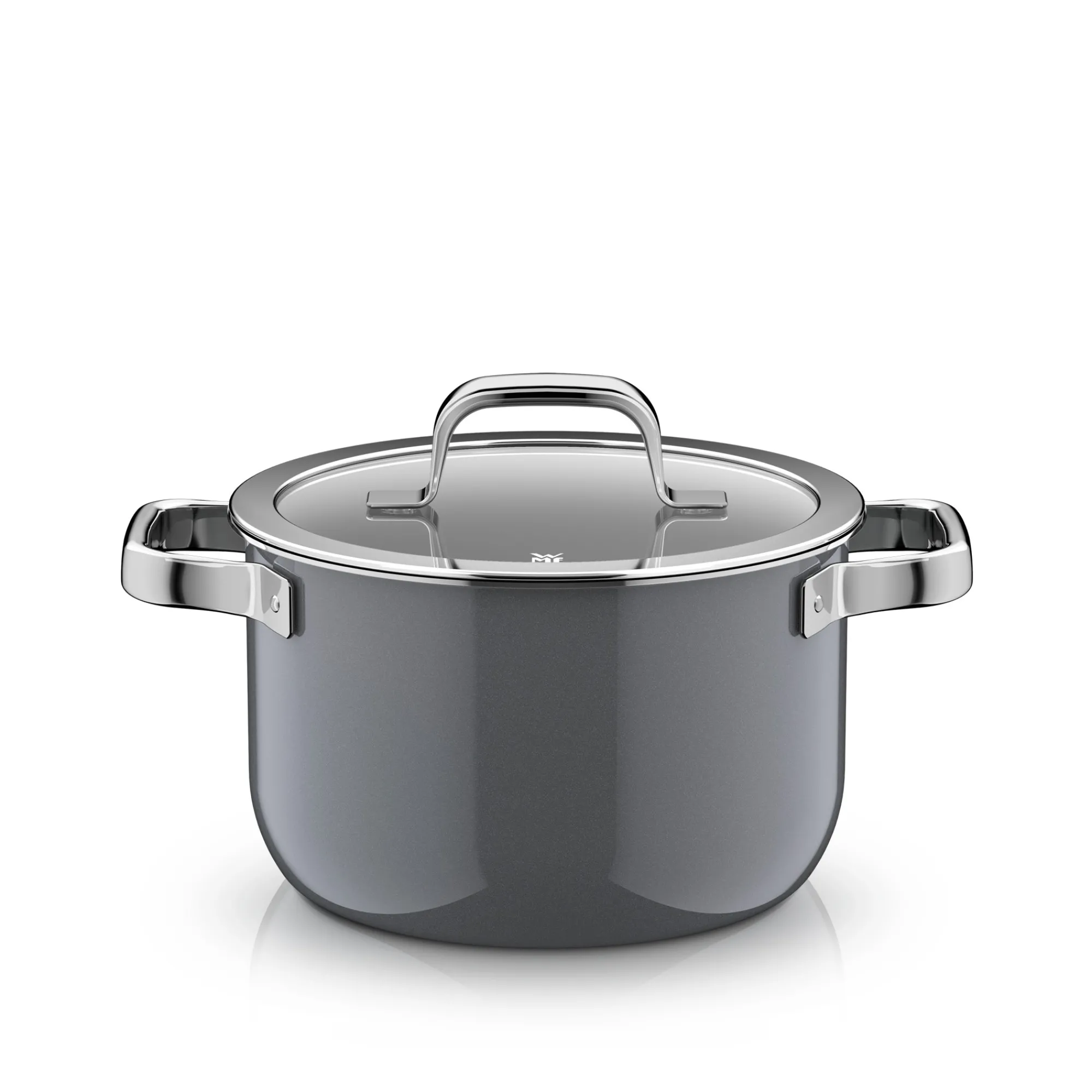 WMF Fusiontec Mineral Pro, Topf-Set, 4-teilig, Platinum| Topfsets