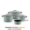 WMF Fusiontec Mineral Pro, Topf-Set, 4-teilig, Eucalyptus Haze| Topfsets