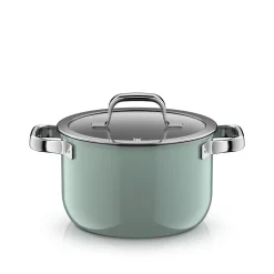 WMF Fusiontec Mineral Pro, Topf-Set, 4-teilig, Eucalyptus Haze| Topfsets