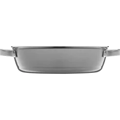 WMF Fusiontec Mineral Schmorpfanne mit Glasdeckel, 28 cm, Platinum| Schmorpfannen|Pfannen Mit Deckel
