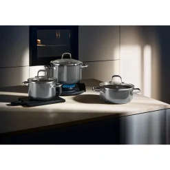 WMF Fusiontec Mineral Schmorpfanne mit Glasdeckel, 28 cm, Platinum| Schmorpfannen|Pfannen Mit Deckel