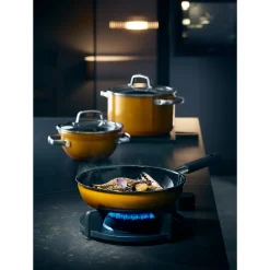 WMF Fusiontec Mineral Stielpfanne, 24 cm, Yellow| Bratpfannen
