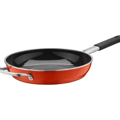 WMF Fusiontec Mineral Stielpfanne, 28 cm, Red| Bratpfannen