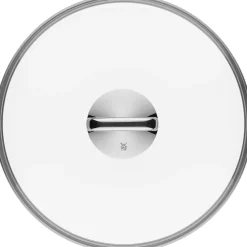 WMF Fusiontec Mineral Wok mit Glasdeckel, 32 cm, Platinum| Woks|Pfannen Mit Deckel