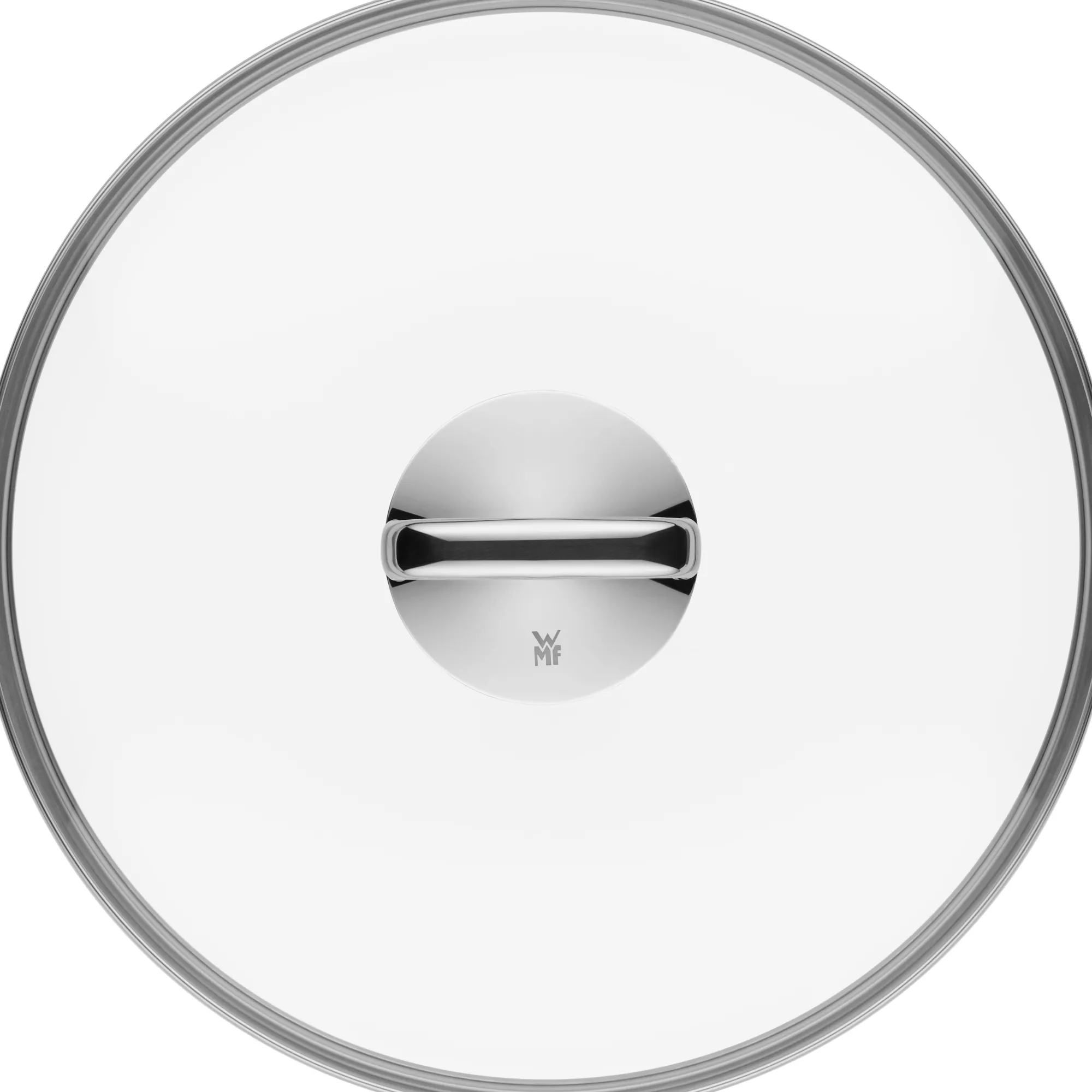 WMF Fusiontec Mineral Wok mit Glasdeckel, 32 cm, Platinum| Woks|Pfannen Mit Deckel