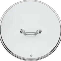 WMF Fusiontec Mineral Wok mit Glasdeckel, 28 cm, Platinum| Woks