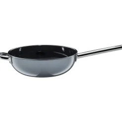 WMF Fusiontec Mineral Wok mit Glasdeckel, 28 cm, Platinum| Woks