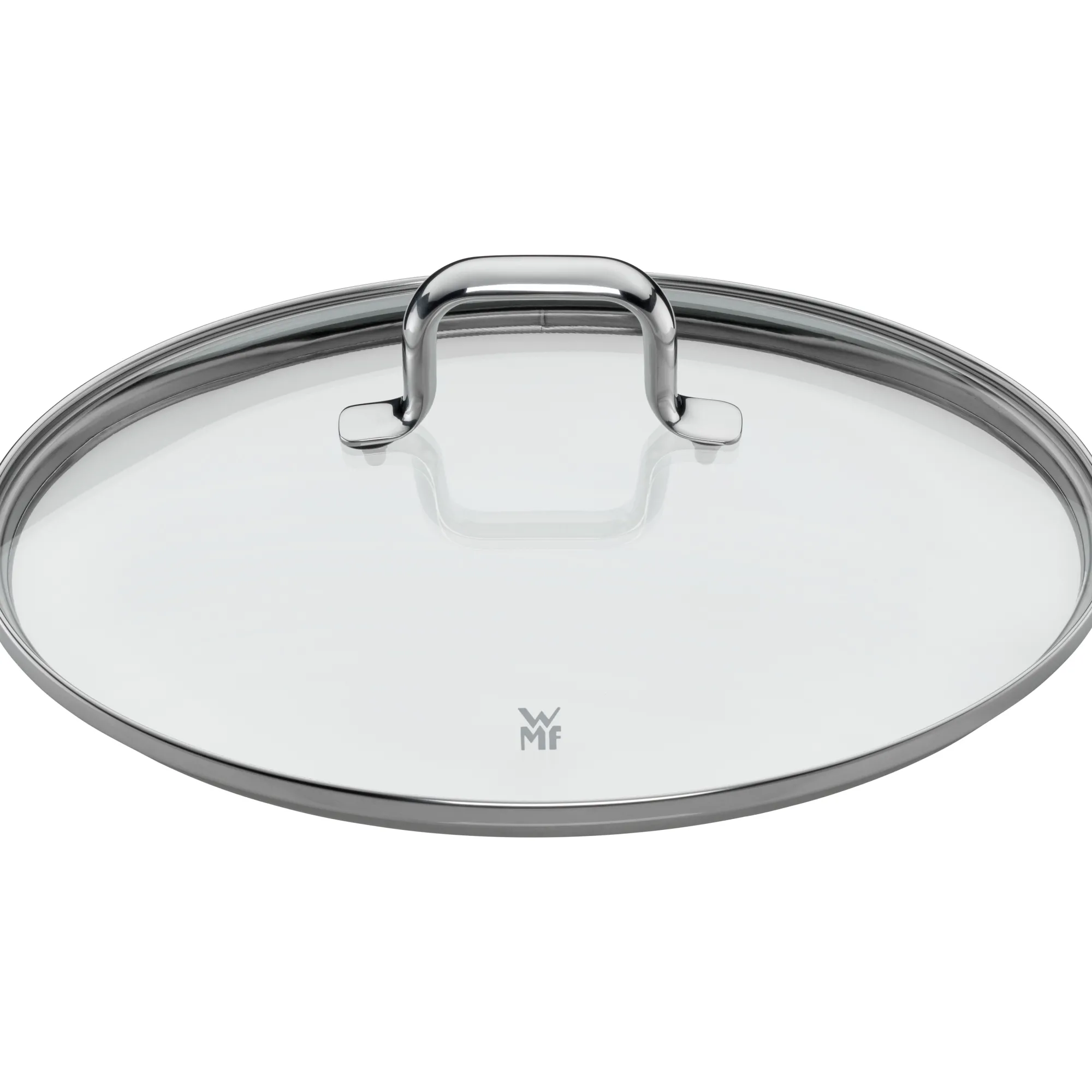 WMF Fusiontec Mineral Wok mit Glasdeckel, 28 cm, Platinum| Woks