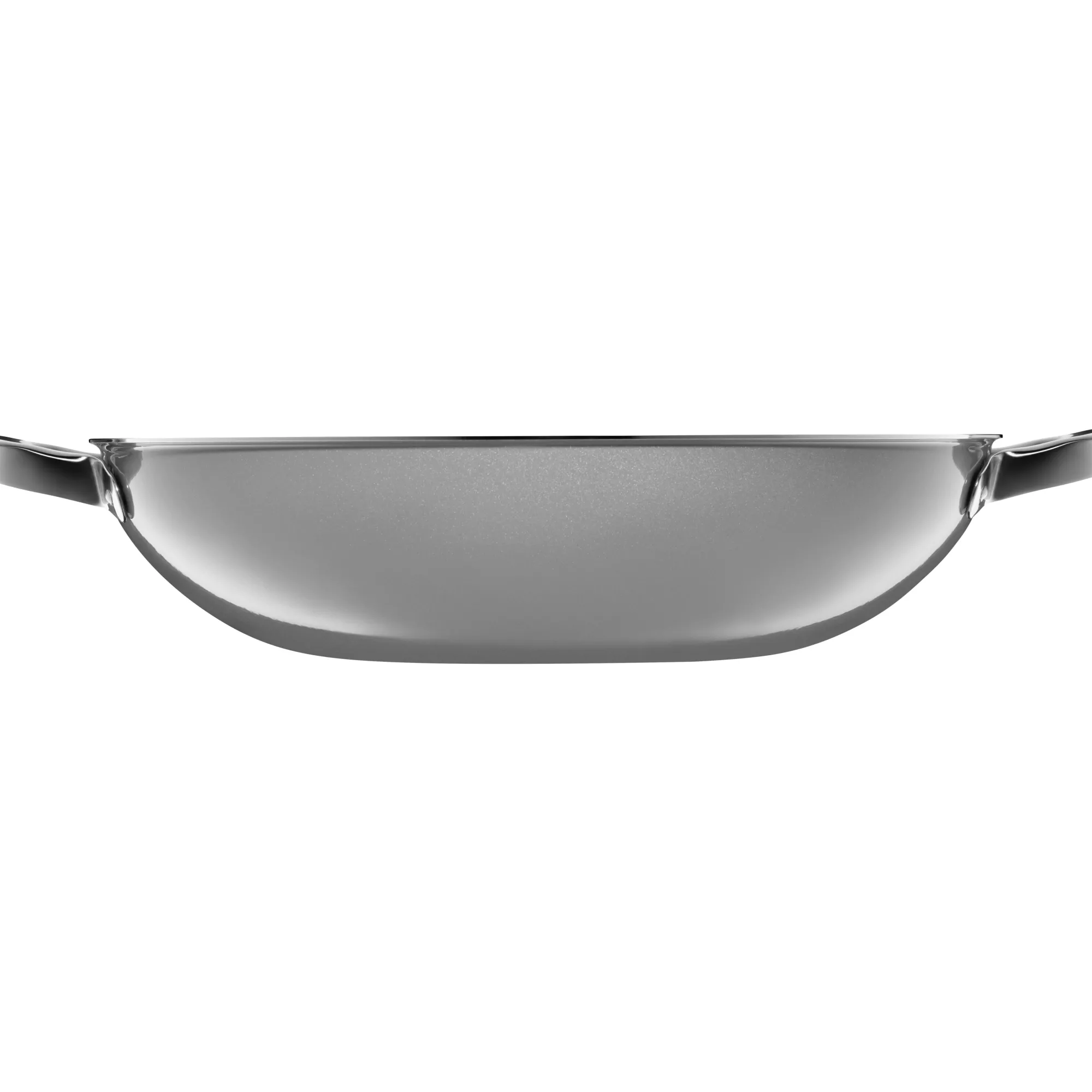 WMF Fusiontec Mineral Wok mit Glasdeckel, 36 cm, Platinum| Woks|Pfannen Mit Deckel