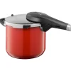 WMF Fusiontec Perfect Premium Schnellkochtopf, 22 cm, 6,5 l Red| Schnellkochtöpfe|Induktionstöpfe