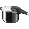 WMF Fusiontec Perfect Premium Schnellkochtopf, 22 cm, 6,5 Liter, Black| Schnellkochtöpfe|Induktionstöpfe