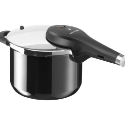 WMF Fusiontec Perfect Premium Schnellkochtopf, 22 cm, 6,5 Liter, Black| Schnellkochtöpfe|Induktionstöpfe