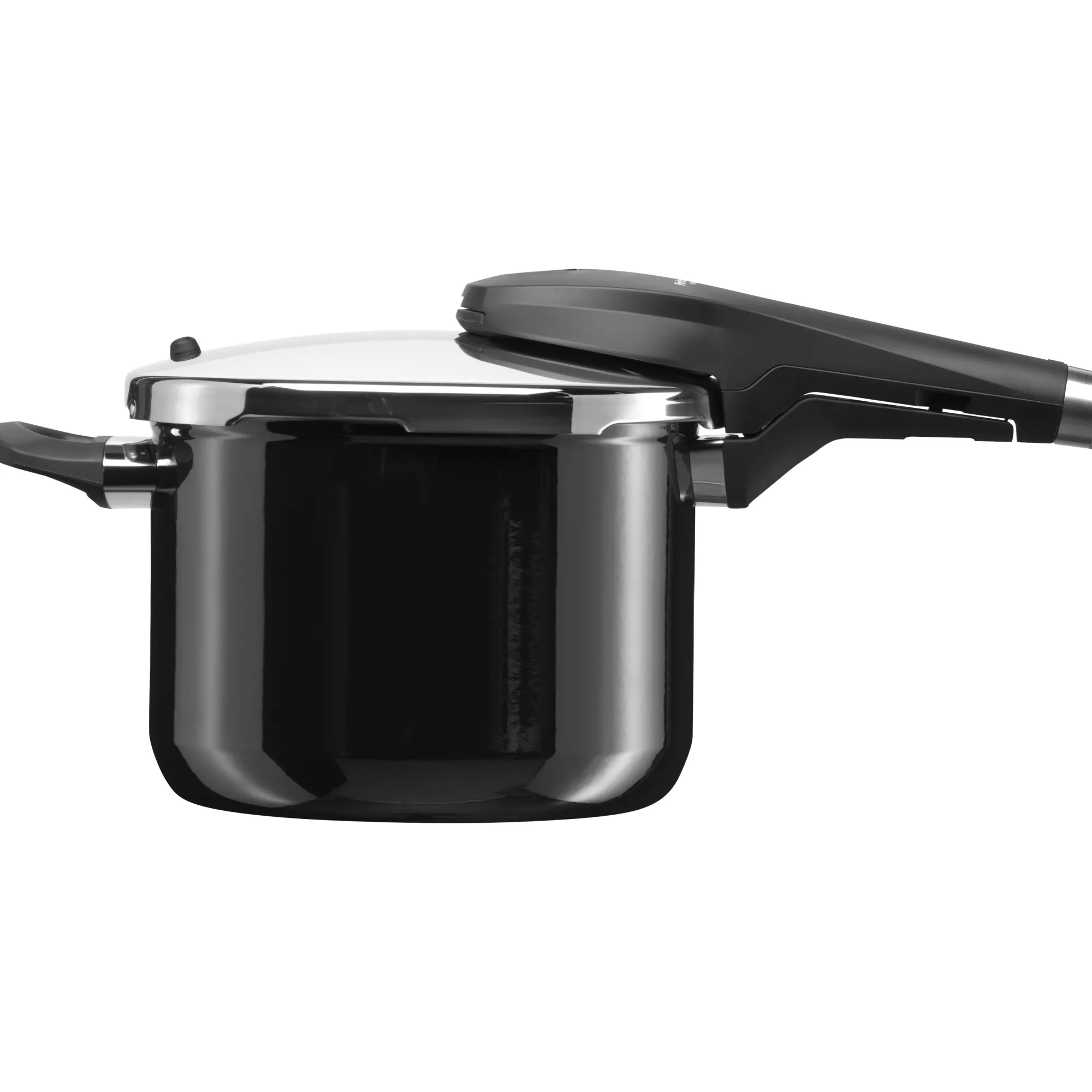 WMF Fusiontec Perfect Premium Schnellkochtopf, 22 cm, 6,5 Liter, Black| Schnellkochtöpfe|Induktionstöpfe