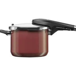 WMF Fusiontec Perfect Premium Schnellkochtopf, 22 cm, 6,5 Liter, Rose Quartz| Schnellkochtöpfe|Induktionstöpfe