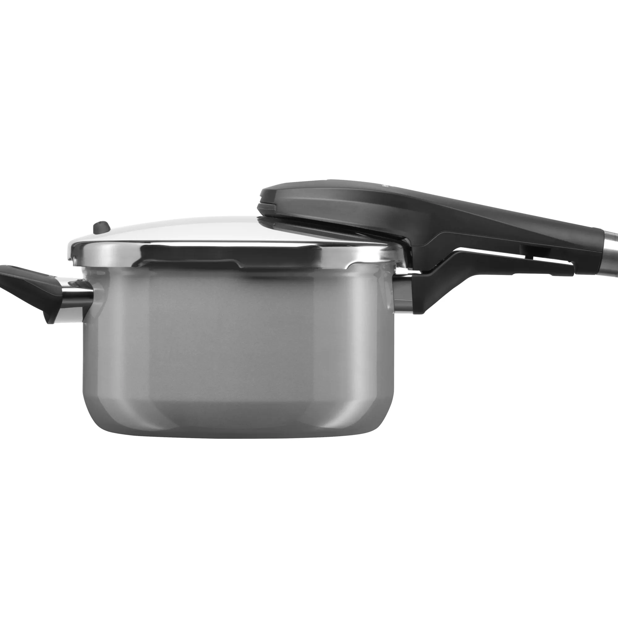 WMF Fusiontec Perfect Premium Schnellkochtopf, 22 cm, 4,5 l Platinum| Schnellkochtöpfe|Induktionstöpfe