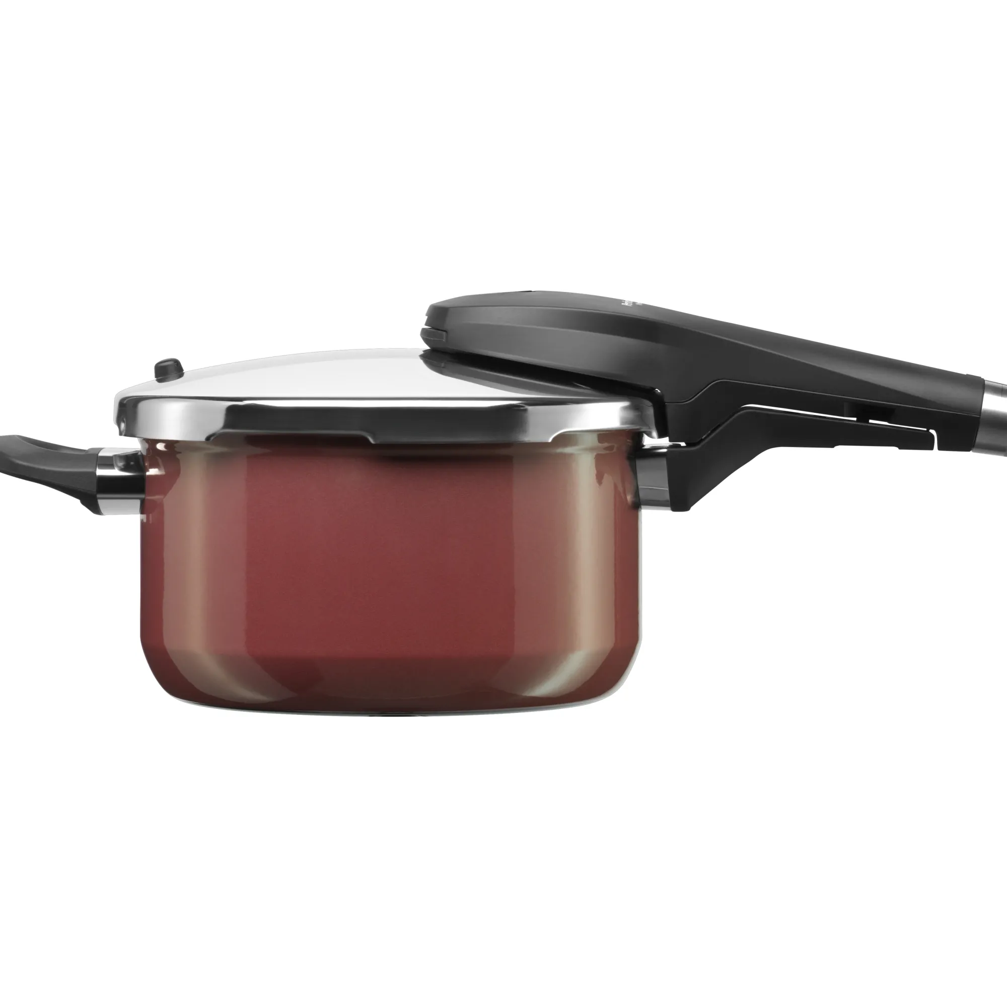 WMF Fusiontec Perfect Premium Schnellkochtopf, 22 cm, 4,5 Liter, Rose Quartz| Induktionstöpfe|Schnellkochtöpfe