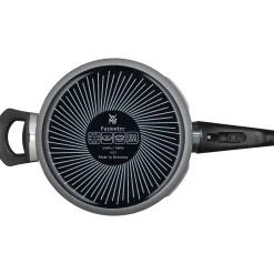 WMF Fusiontec Perfect Schnellkochtopf, 22 cm, 4,5 l Platinum| Schnellkochtöpfe|Induktionstöpfe