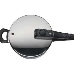 WMF Fusiontec Perfect Schnellkochtopf, 22 cm, 4,5 l Platinum| Schnellkochtöpfe|Induktionstöpfe