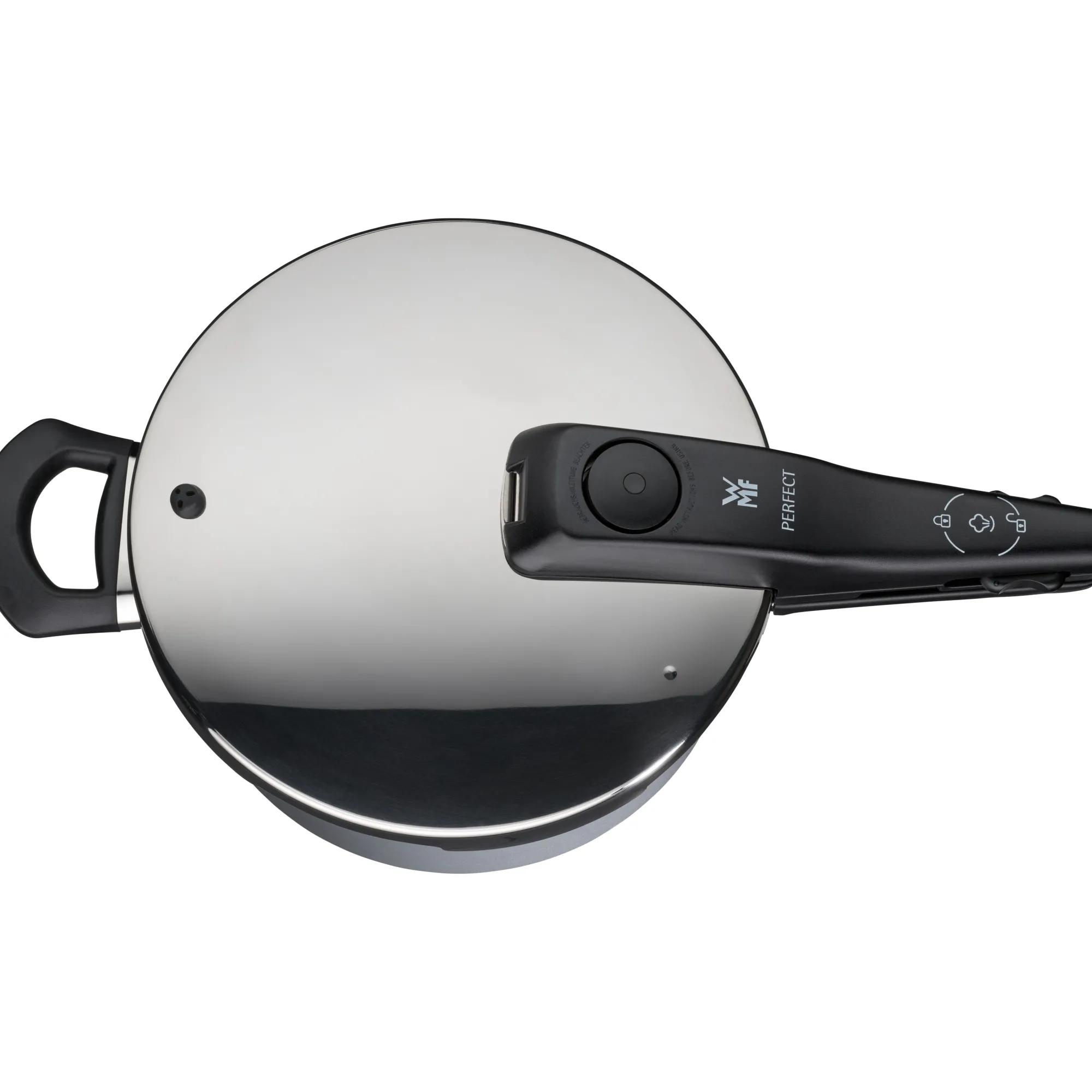 WMF Fusiontec Perfect Schnellkochtopf, 22 cm, 4,5 l Platinum| Schnellkochtöpfe|Induktionstöpfe