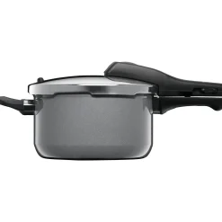 WMF Fusiontec Perfect Schnellkochtopf, 22 cm, 4,5 l Platinum| Schnellkochtöpfe|Induktionstöpfe