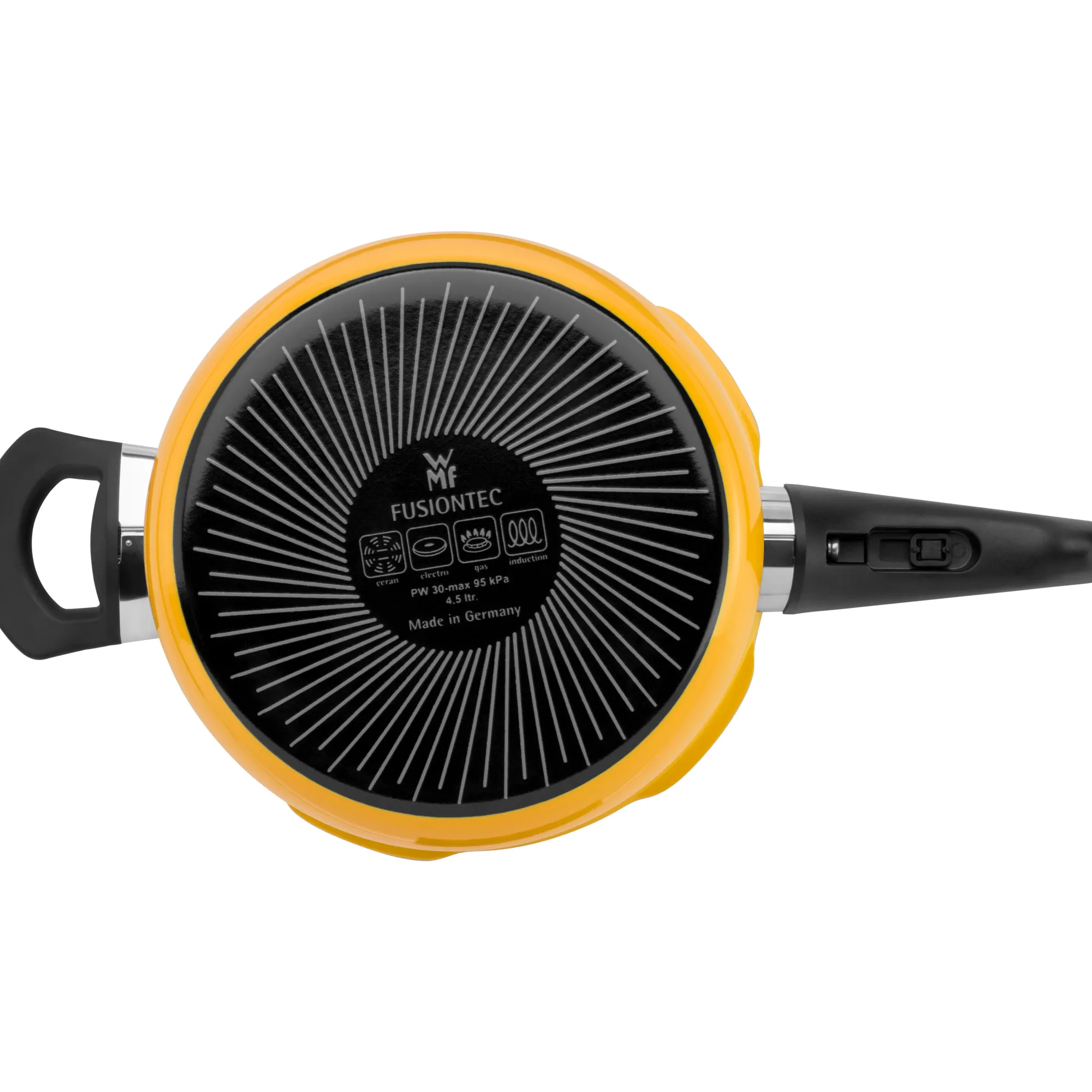 WMF Fusiontec Perfect Schnellkochtopf, 22 cm, 4,5 l Yellow| Schnellkochtöpfe|Induktionstöpfe